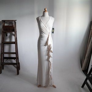 Ralph Lauren Gown Formal Maxi Dress Size 4 NWT